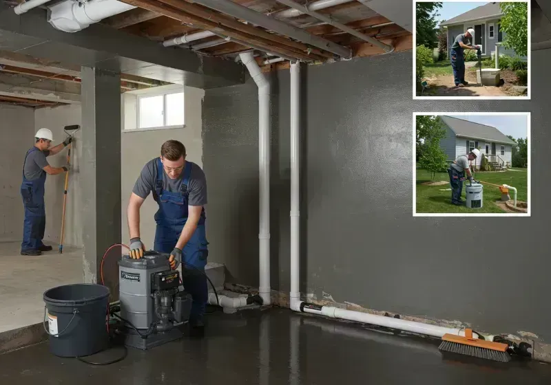 Basement Waterproofing and Flood Prevention process in Henderson County, KY